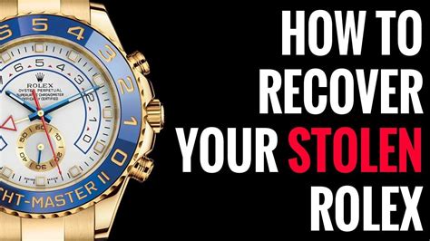 buy stolen rolex|How to report a stolen Rolex .